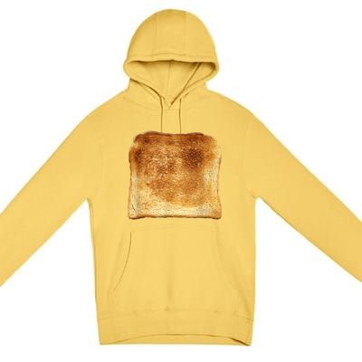 Funny Bread Gift Toast Costume Funny Gluten Ift Premium Pullover Hoodie