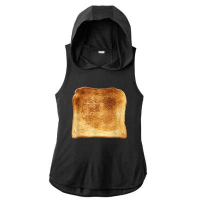 Funny Bread Gift Toast Costume Funny Gluten Ift Ladies PosiCharge Tri-Blend Wicking Draft Hoodie Tank