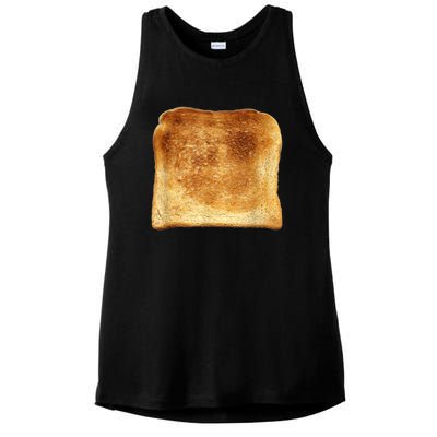 Funny Bread Gift Toast Costume Funny Gluten Ift Ladies PosiCharge Tri-Blend Wicking Tank