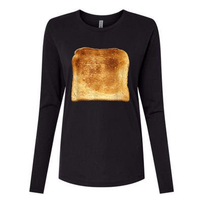 Funny Bread Gift Toast Costume Funny Gluten Ift Womens Cotton Relaxed Long Sleeve T-Shirt