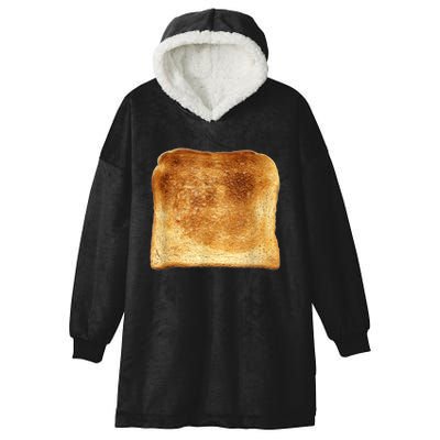 Funny Bread Gift Toast Costume Funny Gluten Ift Hooded Wearable Blanket