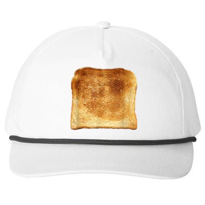 Funny Bread Gift Toast Costume Funny Gluten Ift Snapback Five-Panel Rope Hat