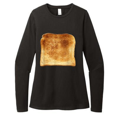 Funny Bread Gift Toast Costume Funny Gluten Ift Womens CVC Long Sleeve Shirt