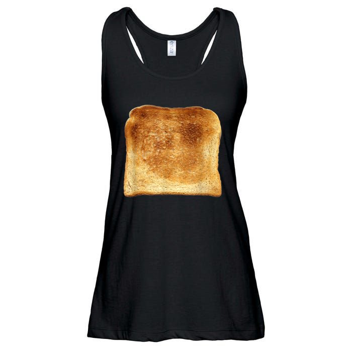 Funny Bread Gift Toast Costume Funny Gluten Ift Ladies Essential Flowy Tank