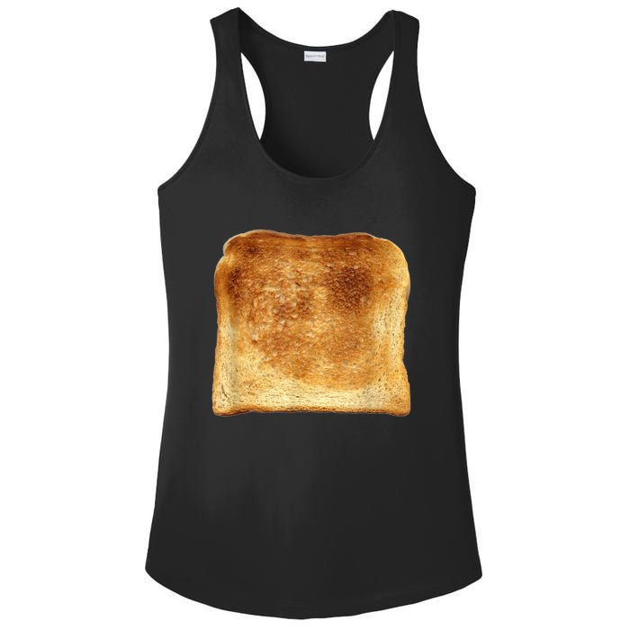 Funny Bread Gift Toast Costume Funny Gluten Ift Ladies PosiCharge Competitor Racerback Tank