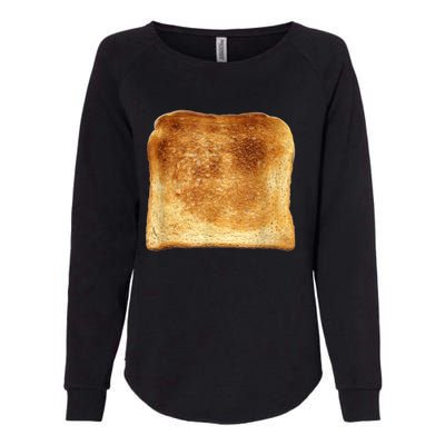 Funny Bread Gift Toast Costume Funny Gluten Ift Womens California Wash Sweatshirt