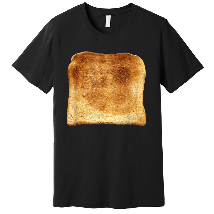 Funny Bread Gift Toast Costume Funny Gluten Ift Premium T-Shirt