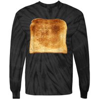 Funny Bread Gift Toast Costume Funny Gluten Ift Tie-Dye Long Sleeve Shirt