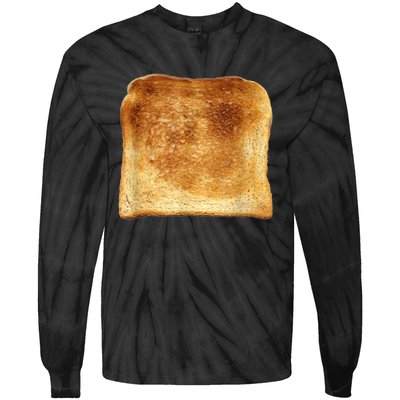 Funny Bread Gift Toast Costume Funny Gluten Ift Tie-Dye Long Sleeve Shirt