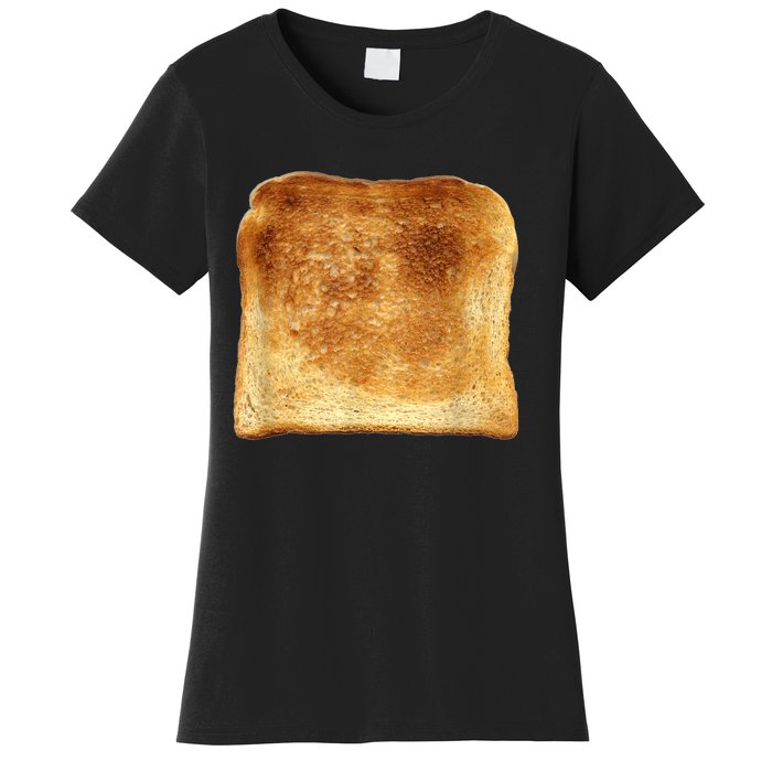 Funny Bread Gift Toast Costume Funny Gluten Ift Women's T-Shirt