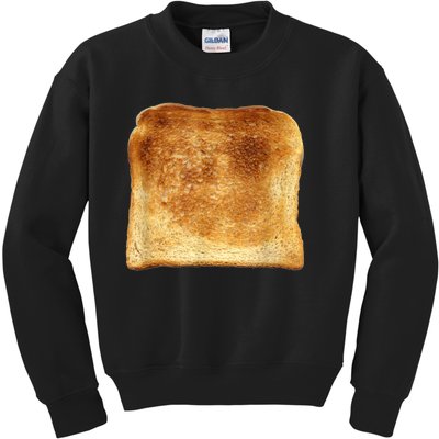 Funny Bread Gift Toast Costume Funny Gluten Ift Kids Sweatshirt