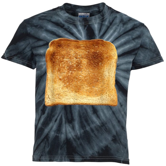 Funny Bread Gift Toast Costume Funny Gluten Ift Kids Tie-Dye T-Shirt