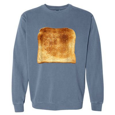 Funny Bread Gift Toast Costume Funny Gluten Ift Garment-Dyed Sweatshirt