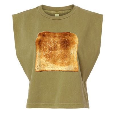 Funny Bread Gift Toast Costume Funny Gluten Ift Garment-Dyed Women's Muscle Tee