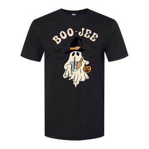 Funny Boojee Ghost Halloween Boo Jee Ghost Spooky Season Softstyle CVC T-Shirt