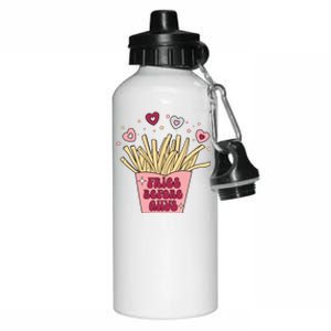 Fries Before Guys French Fires Lover Food Lover Valentines Cute Gift Aluminum Water Bottle