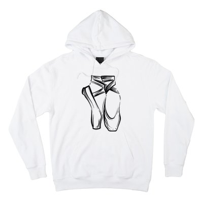 Funny Ballerina Gift Cool Dancer Ballet Pointe Shoes Hoodie