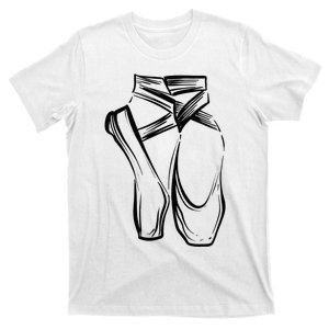 Funny Ballerina Gift Cool Dancer Ballet Pointe Shoes T-Shirt