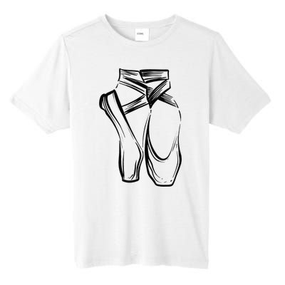 Funny Ballerina Gift Cool Dancer Ballet Pointe Shoes Tall Fusion ChromaSoft Performance T-Shirt