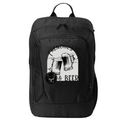 French Bulldog Gift City Backpack