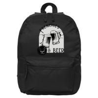 French Bulldog Gift 16 in Basic Backpack