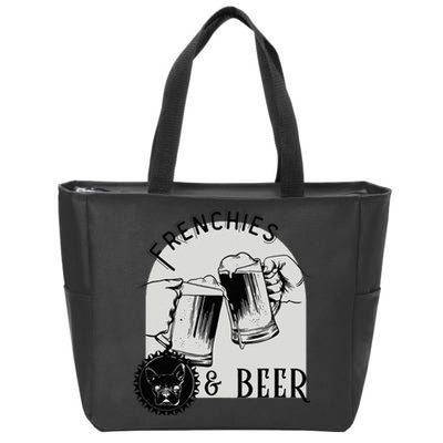 French Bulldog Gift Zip Tote Bag