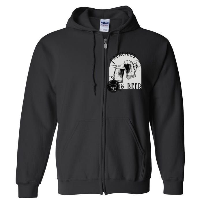 French Bulldog Gift Full Zip Hoodie