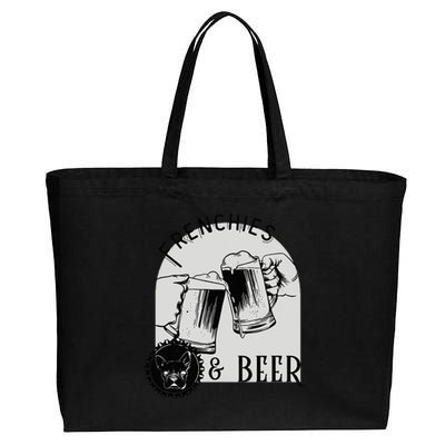 French Bulldog Gift Cotton Canvas Jumbo Tote