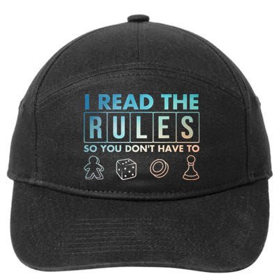 Funny Board Games Art For  Lovers Board Gamer  7-Panel Snapback Hat