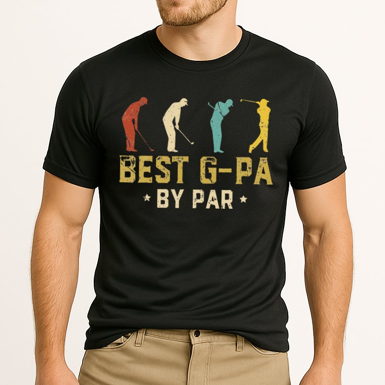 Funny Best GPa By Par Father's Day Gifts Golf Cooling Performance Crew T-Shirt