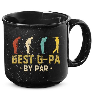 Funny Best GPa By Par Father's Day Gifts Golf 15oz Campfire Ceramic Mug