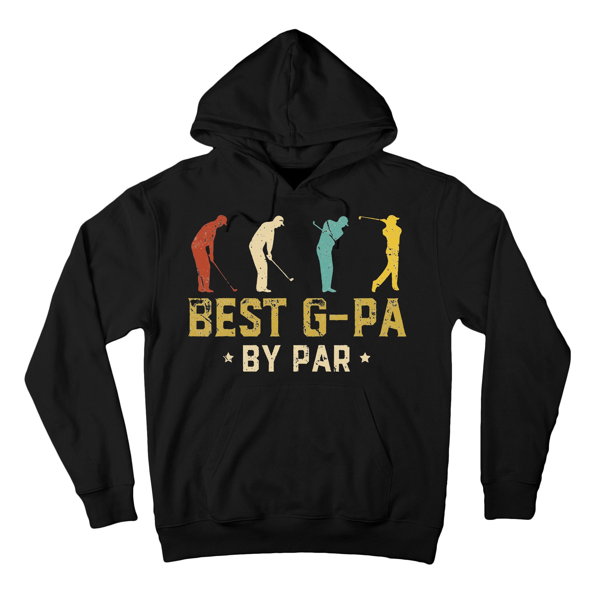Funny Best GPa By Par Father's Day Gifts Golf Tall Hoodie