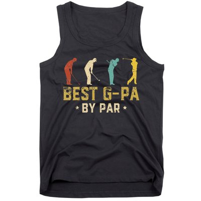 Funny Best GPa By Par Father's Day Gifts Golf Tank Top