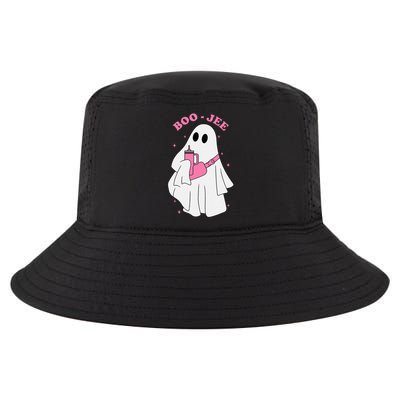 Funny Boojee Ghost Halloween Boo Jee Ghost Spooky Season Cool Comfort Performance Bucket Hat