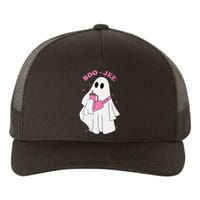 Funny Boojee Ghost Halloween Boo Jee Ghost Spooky Season Yupoong Adult 5-Panel Trucker Hat