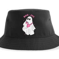 Funny Boojee Ghost Halloween Boo Jee Ghost Spooky Season Sustainable Bucket Hat