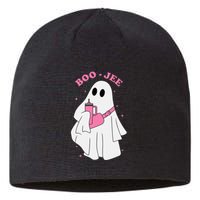 Funny Boojee Ghost Halloween Boo Jee Ghost Spooky Season Sustainable Beanie