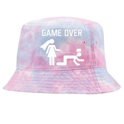 Funny Bride Groom Wedding Bachelor Bachelorette Party  Tie-Dyed Bucket Hat