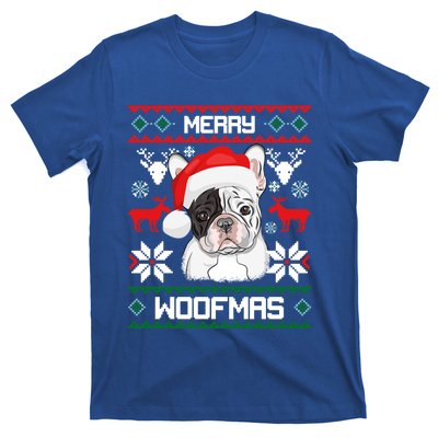 French Bulldog Gift For Merry Christmas Woofmas Frenchie Great Gift T-Shirt