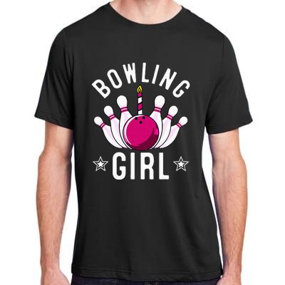 Funny Bowling Gift For Cool Bowler Birthday Party Adult ChromaSoft Performance T-Shirt