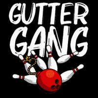 Funny Bowling Gift For Men Women Cool Gutter Gang Bowlers Baby Bodysuit