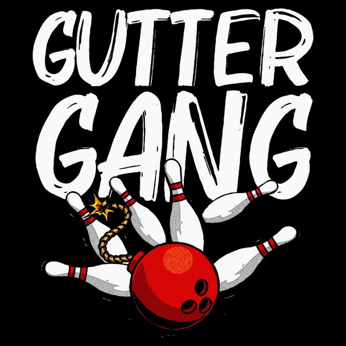 Funny Bowling Gift For Men Women Cool Gutter Gang Bowlers Baby Bodysuit