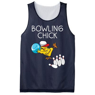 Funny Bowling Gift Women Cute Bowling Chick Sports Athlete Mesh Reversible Basketball Jersey Tank