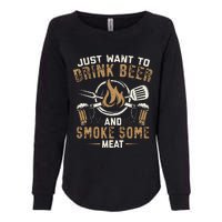 Funny BBQ Grill Chef Grilling Master Barbecue Lover BBQ Womens California Wash Sweatshirt