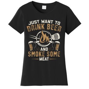 Funny BBQ Grill Chef Grilling Master Barbecue Lover BBQ Women's T-Shirt