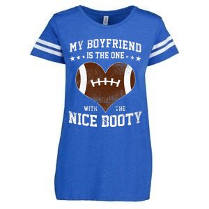 Football Boyfriend Girlfriend Girl Enza Ladies Jersey Football T-Shirt