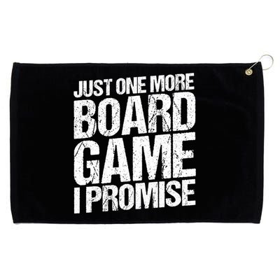 Funny Board Gamer Graphic Design Game Night Board Gamer Gift Grommeted Golf Towel