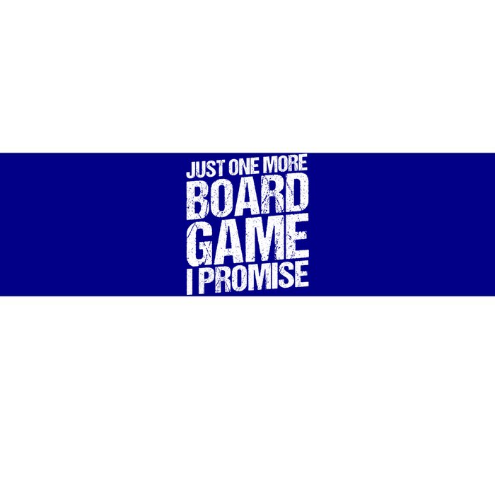 Funny Board Gamer Graphic Design Game Night Board Gamer Gift Bumper Sticker