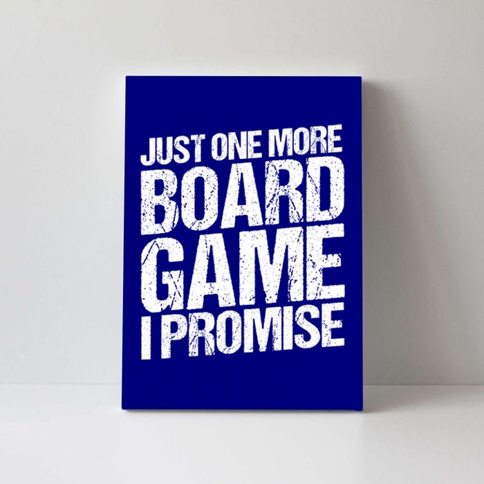 Funny Board Gamer Graphic Design Game Night Board Gamer Gift Canvas