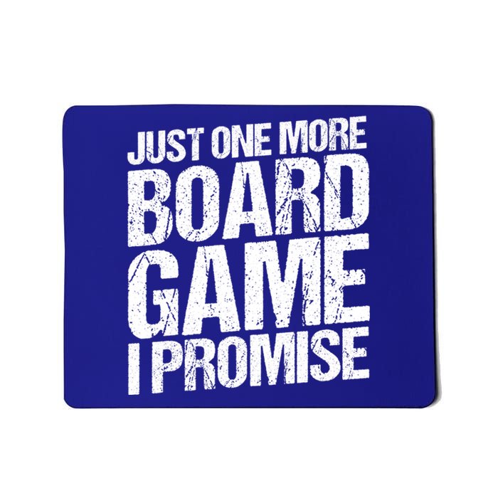 Funny Board Gamer Graphic Design Game Night Board Gamer Gift Mousepad